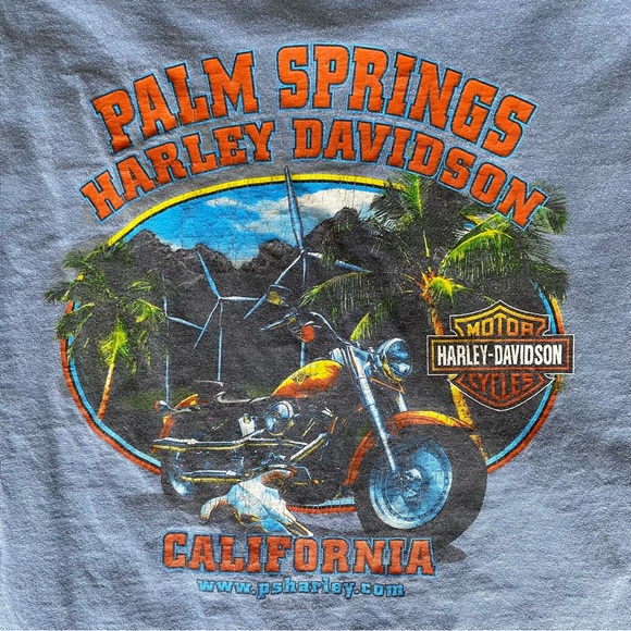 Harley Davidson Palm Springs Sleeveless Shirt - 2XL - 2008 - Picture 4 of 6